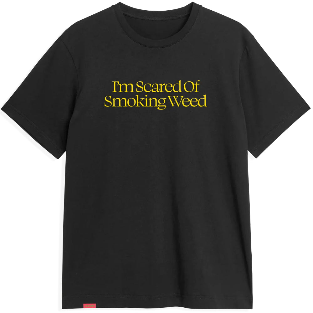 Jacuzzi Unlimited Scared Weed T Shirt Black