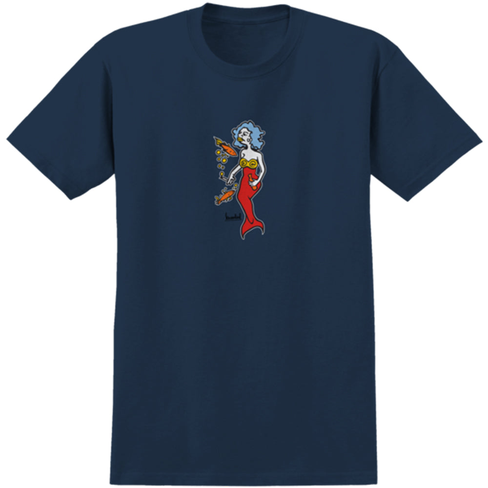 Krooked Mermaid T Shirt True Navy