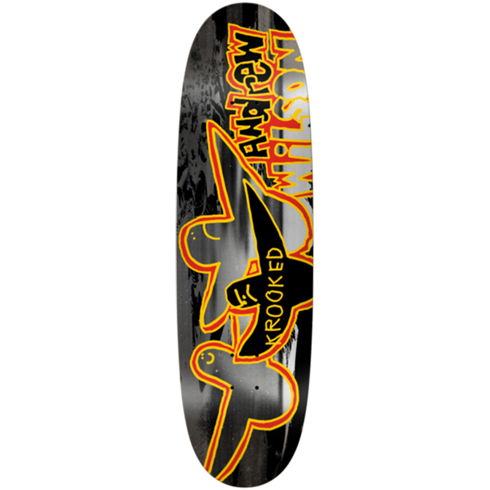 Krooked Andrew Wilson Wegg Skateboard Deck 9.1"