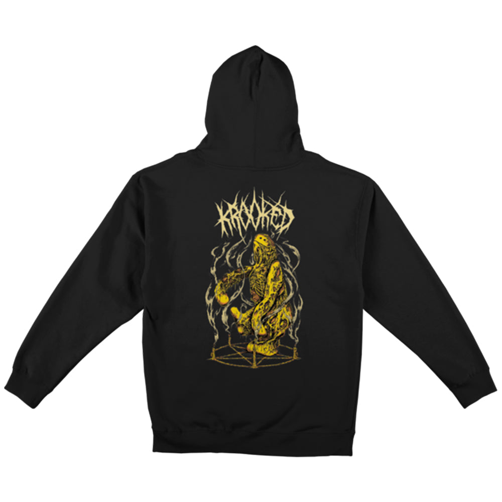 Krooked Necroshmoo Zipped Hood Black