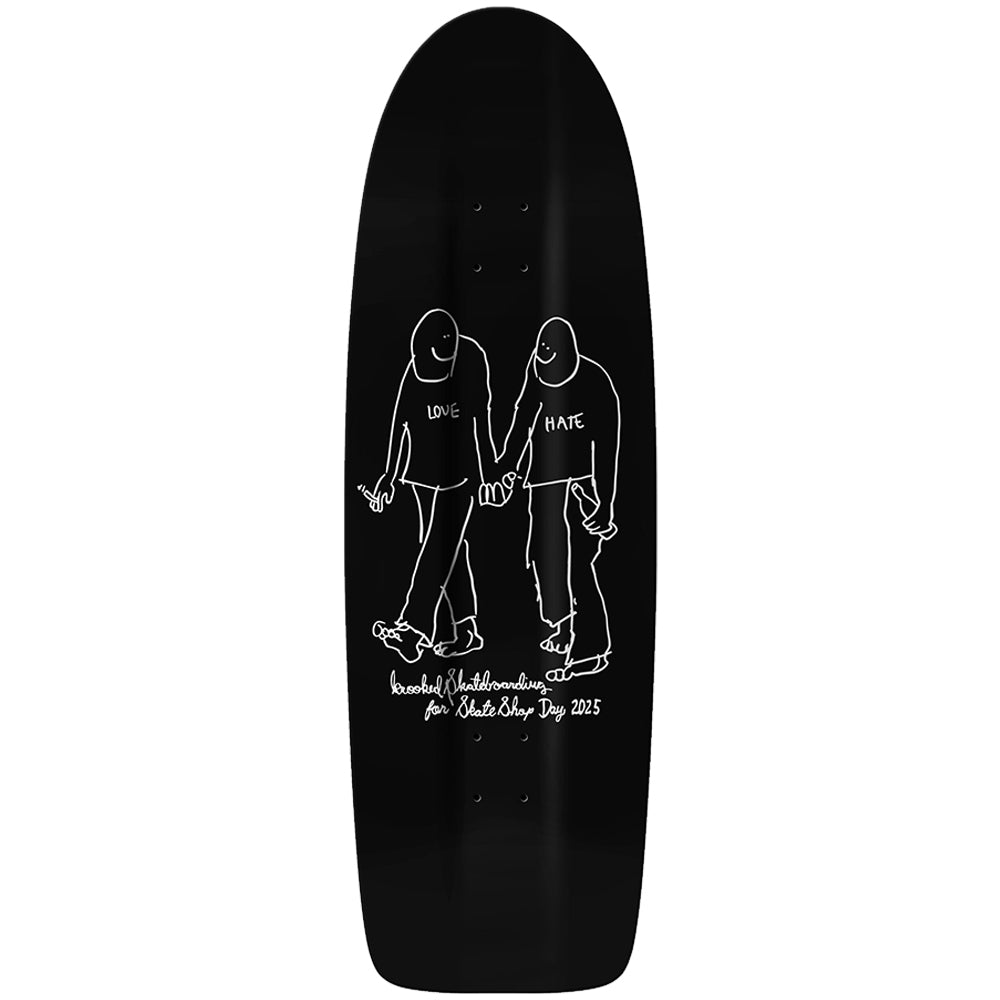 Krooked SSD25 Hate Beamer Skateboard Deck 10.75"