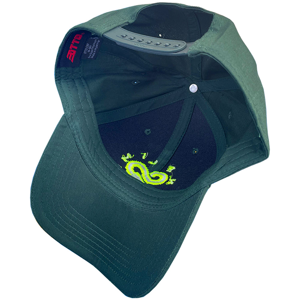 Limosine Infinity Hat Dark Green