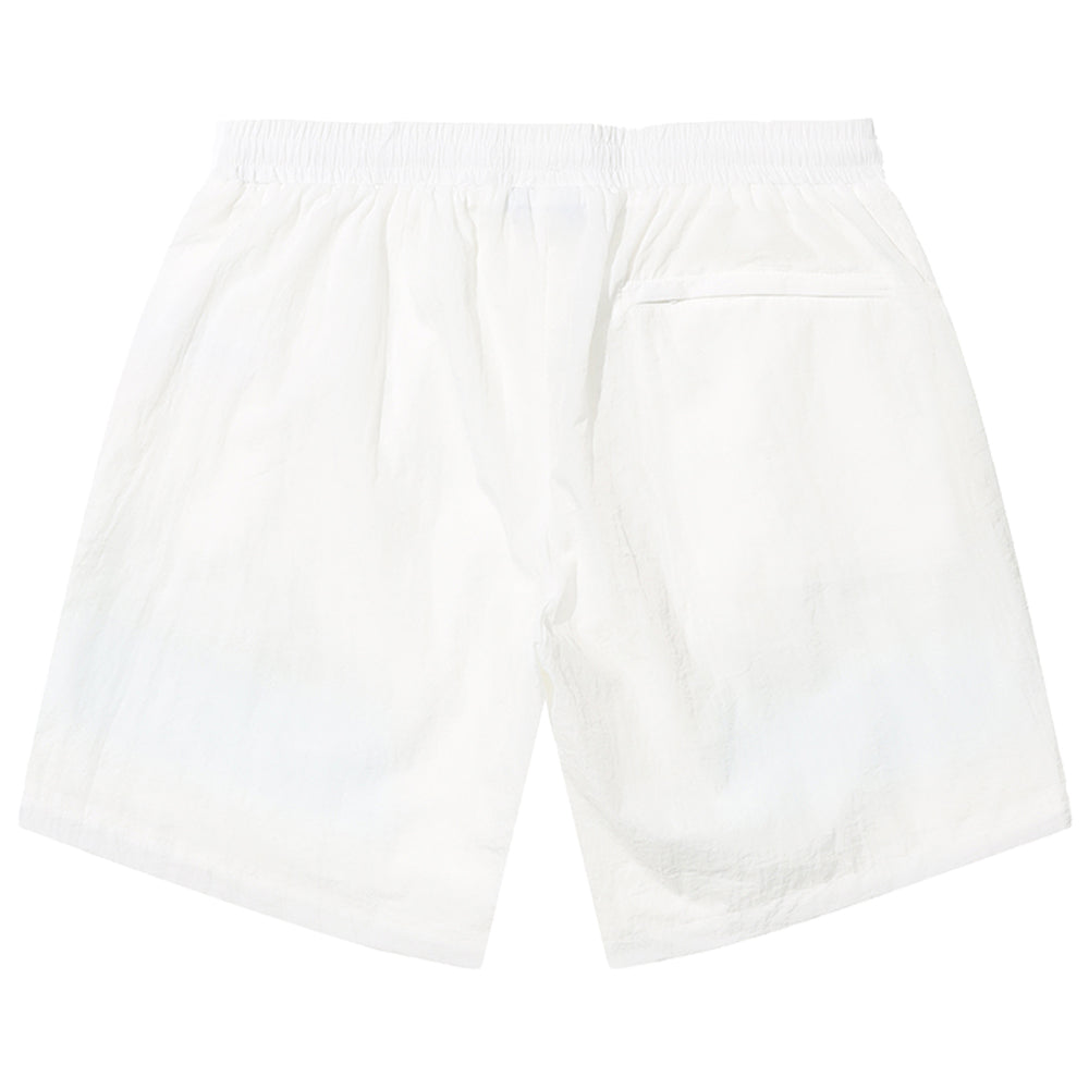 Hélas Blocking Tracksuit Shorts White