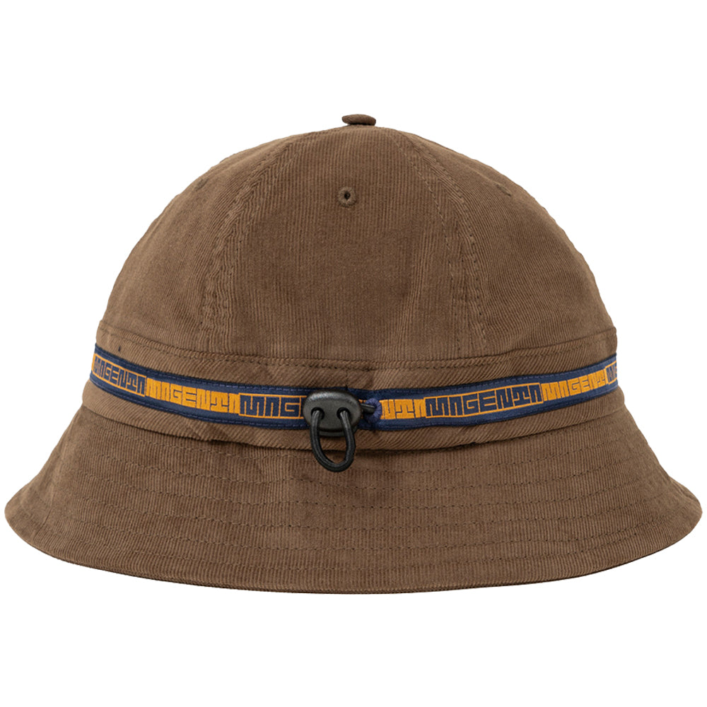 Magenta Maze Bucket Hat Camel