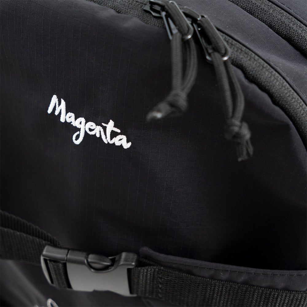 Magenta Camp Backpack Black