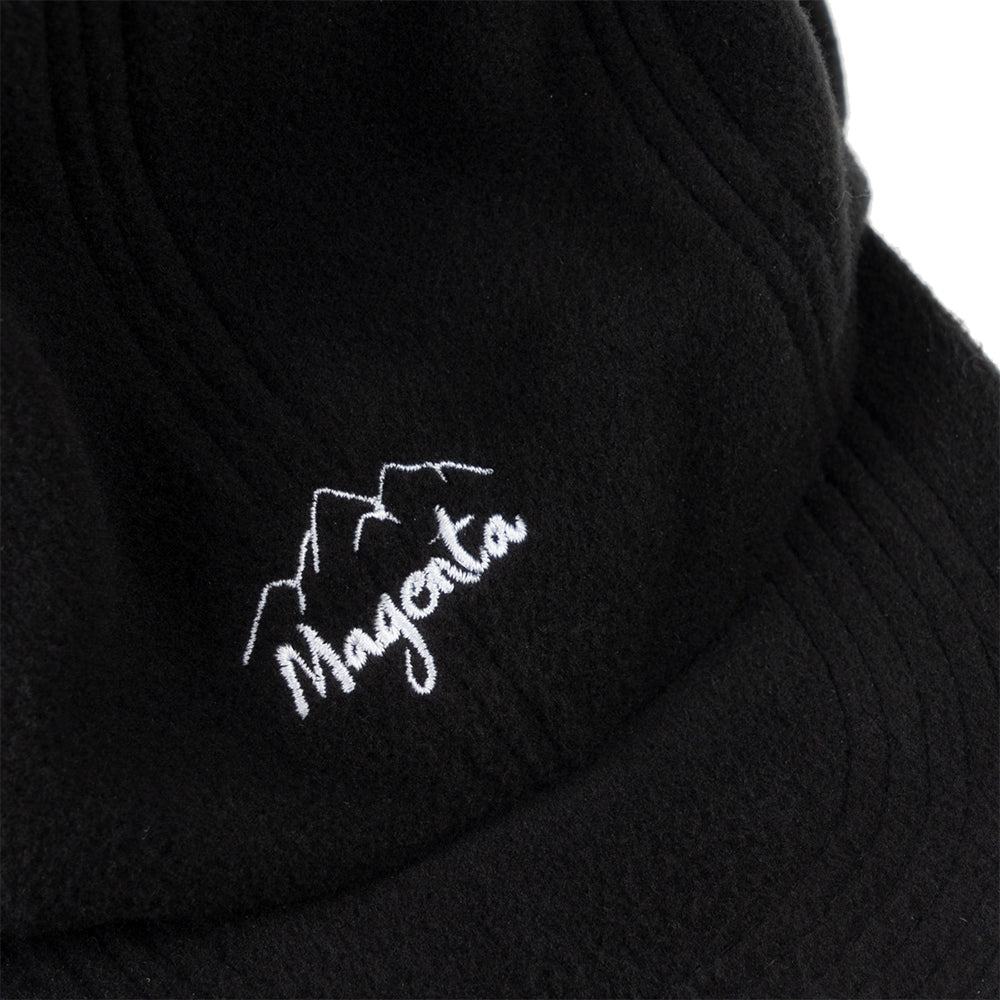 Magenta Reversible Flap Hat Natural/Black