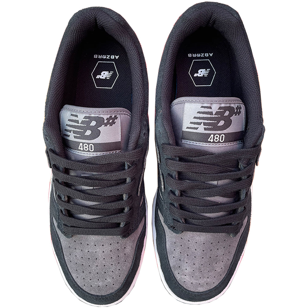 New Balance Numeric 480 Shoes Black/Grey