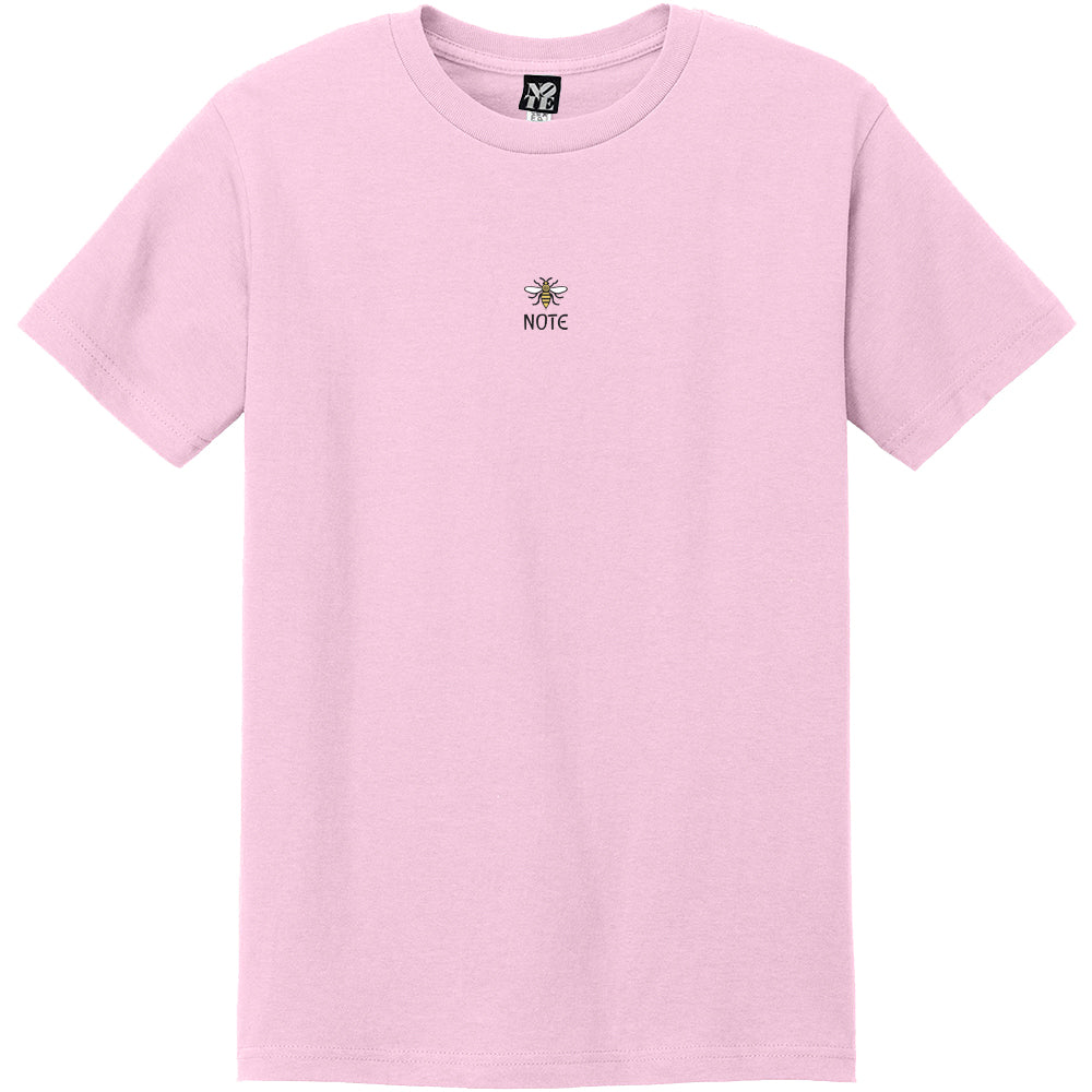 NOTE Emblem T Shirt Pink