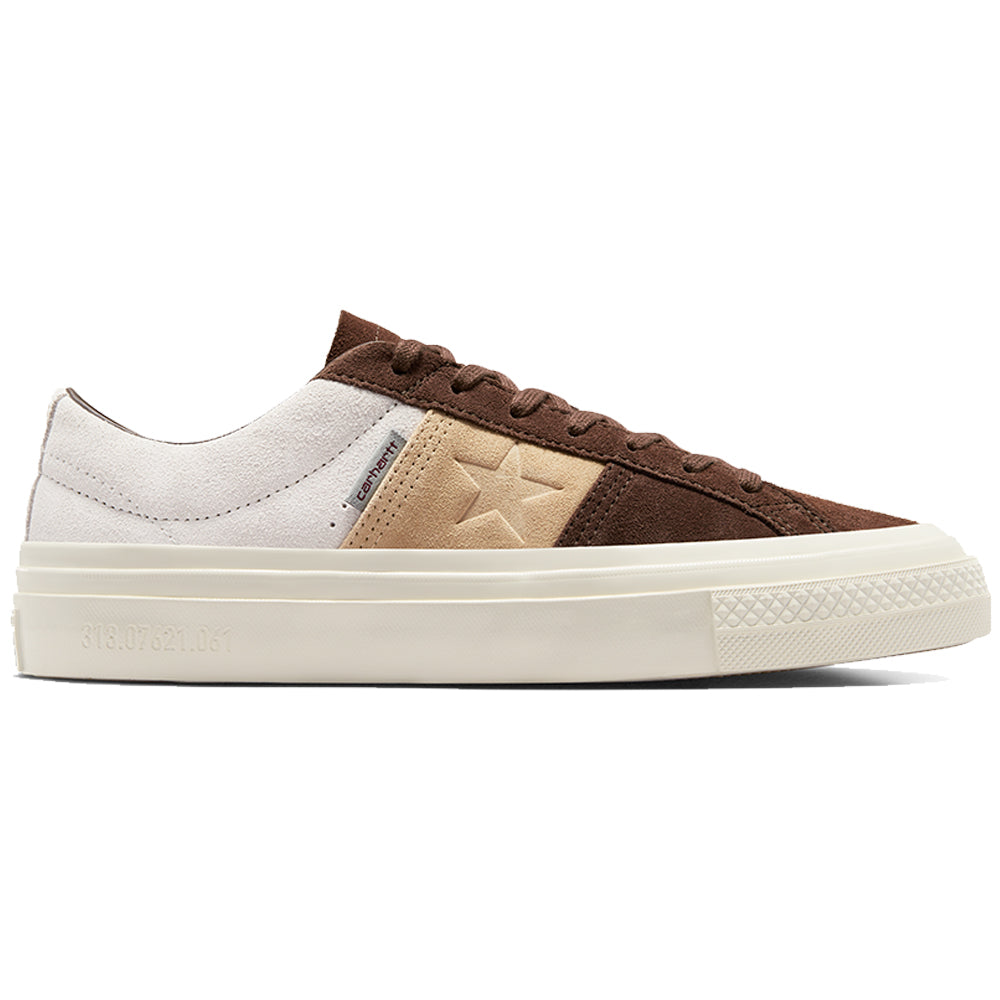 Converse CONS x Carhartt WIP One Star Academy Pro Shoes Dark Earth/Starfish/Egret