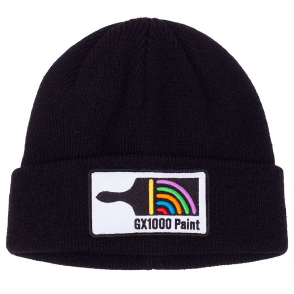 GX1000 Paint Beanie Black