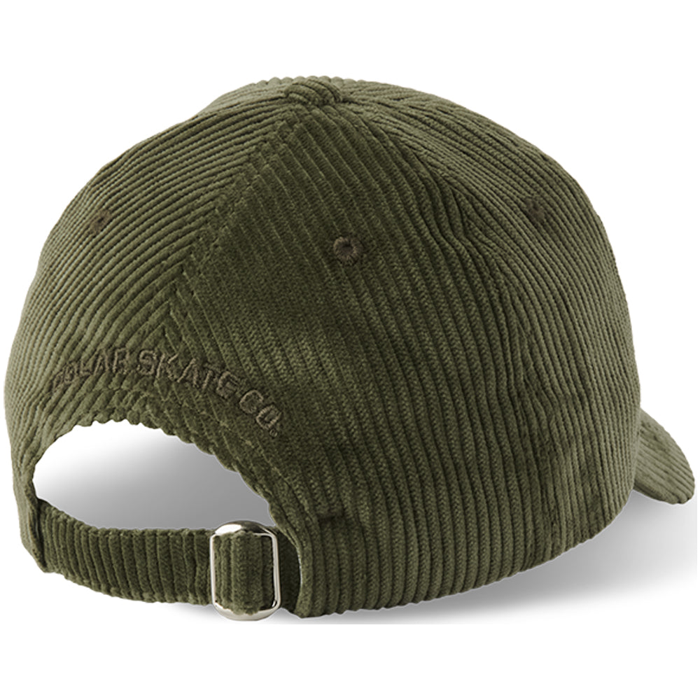 Polar Skate Co Sai Cord Cap Uniform Green