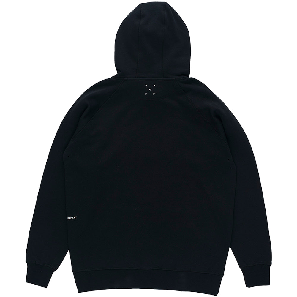 Pop Trading Company Arch Hooded Sweat Black