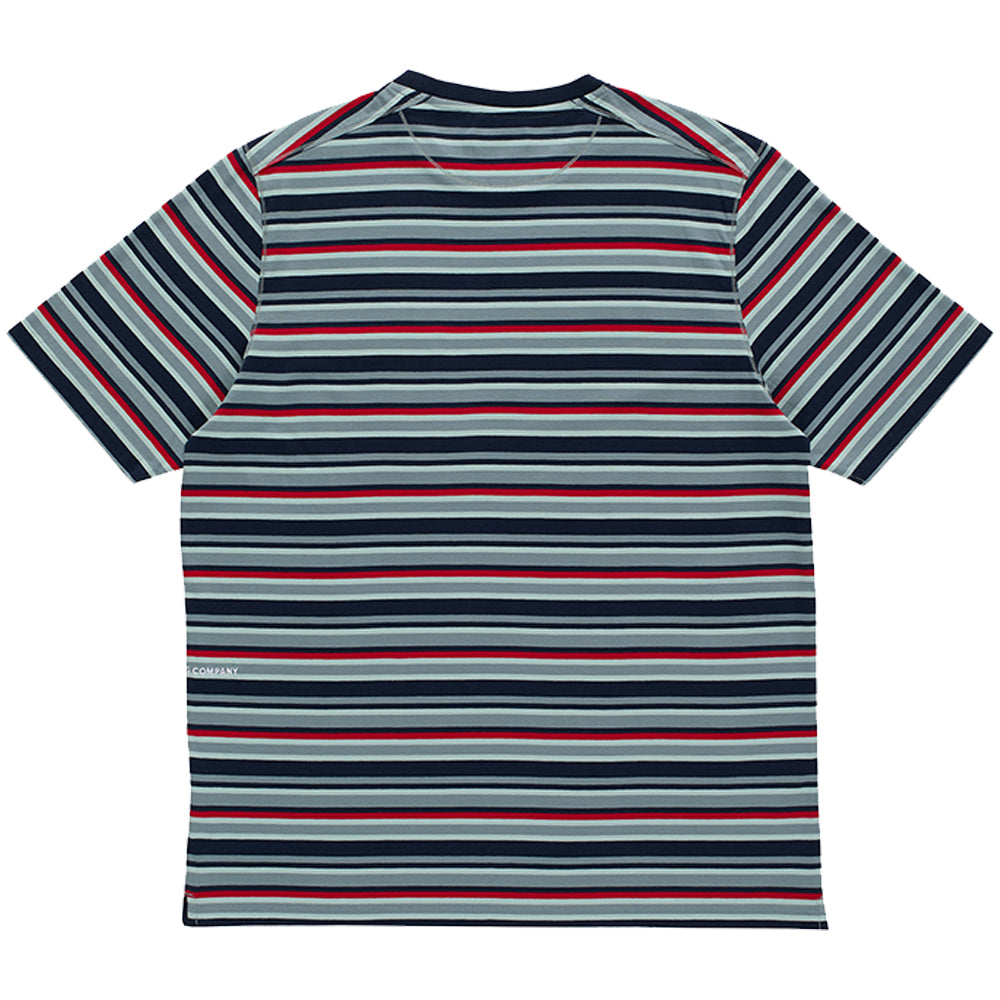 Pop Trading Company Striped Pocket T Shirt Multicolour