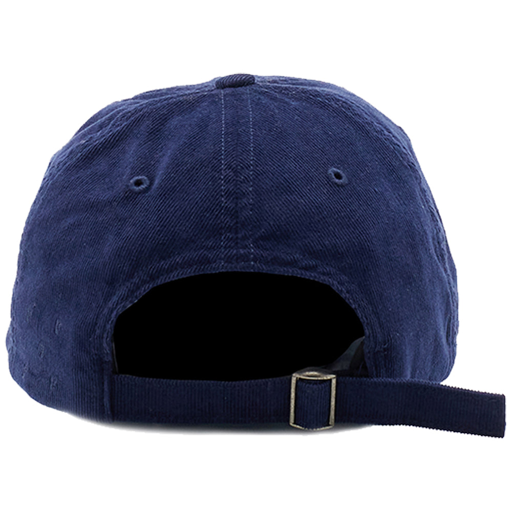 Pop Trading Company Minicord Crest Six Panel Hat Navy