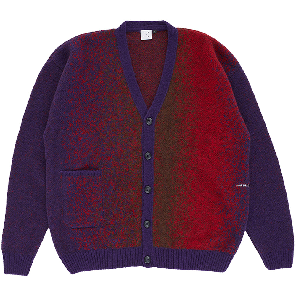 Pop Trading Company Knitted Cardigan Multi