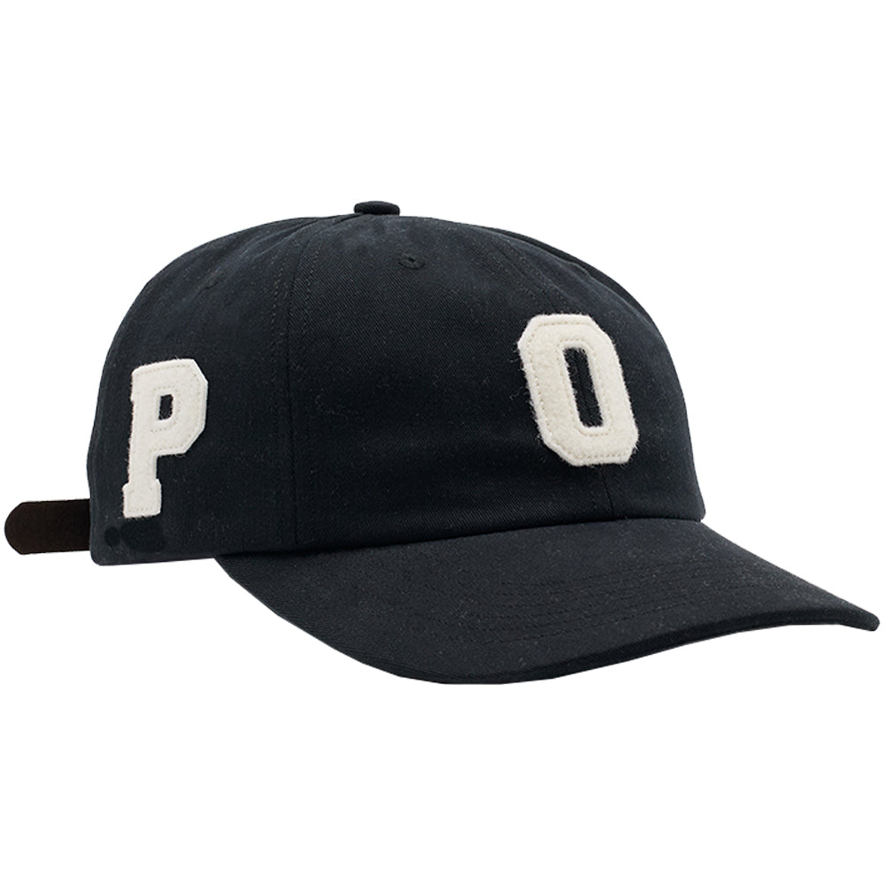 Pop Trading Company Football O Hat Black