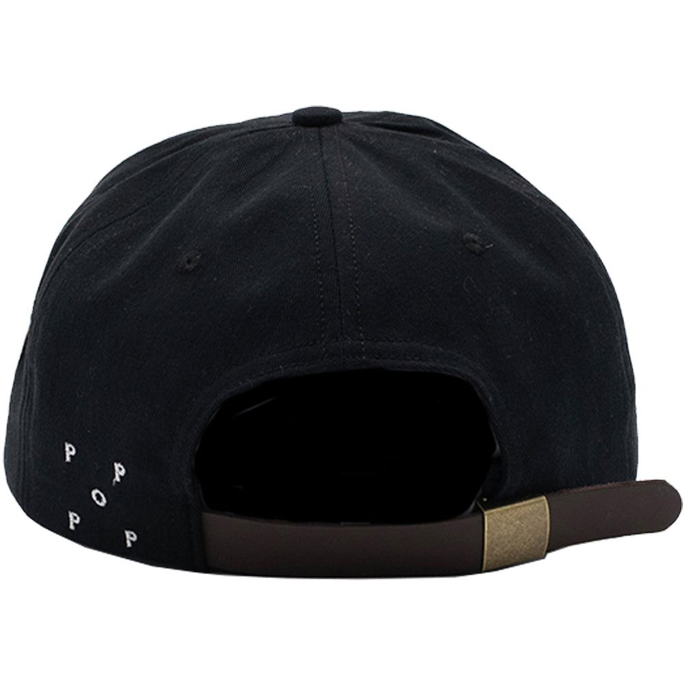 Pop Trading Company Football O Hat Black