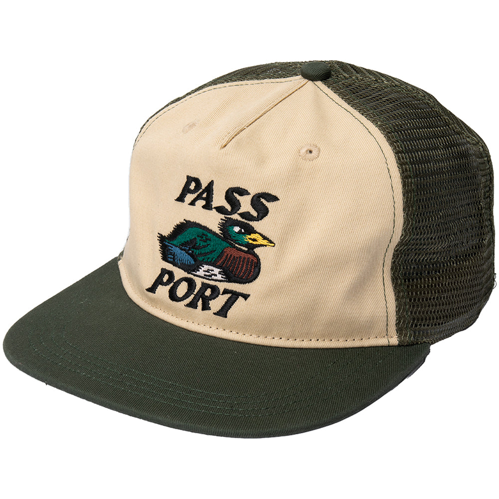 Pass~Port Fast Duck Workers Trucker Cream/Elm