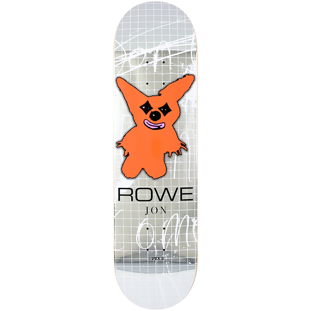 Quasi Jon Rowe Plushie Skateboard  Deck 8.375"