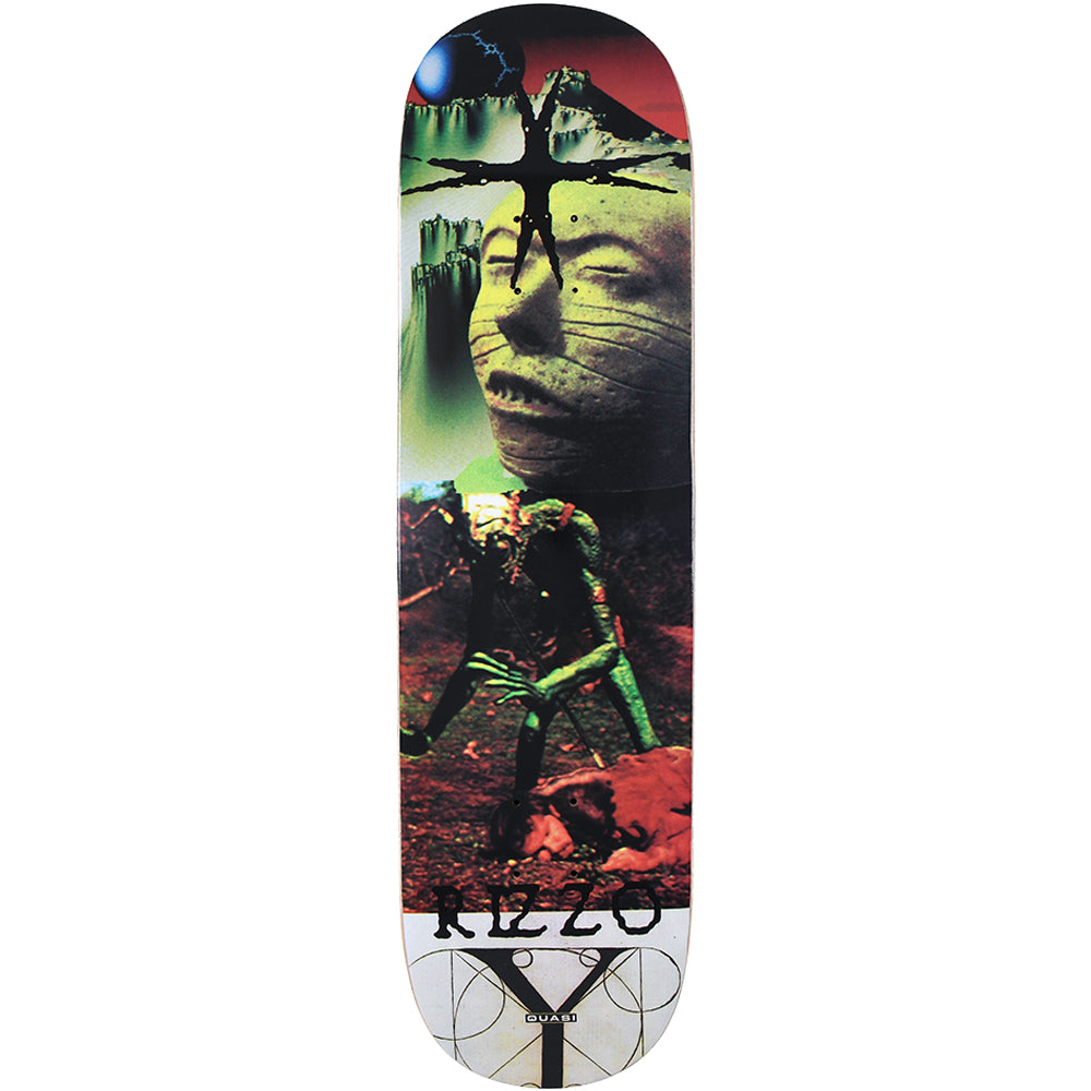 Quasi Dick Rizzo Heroic Dose Skateboard Deck 8.5"