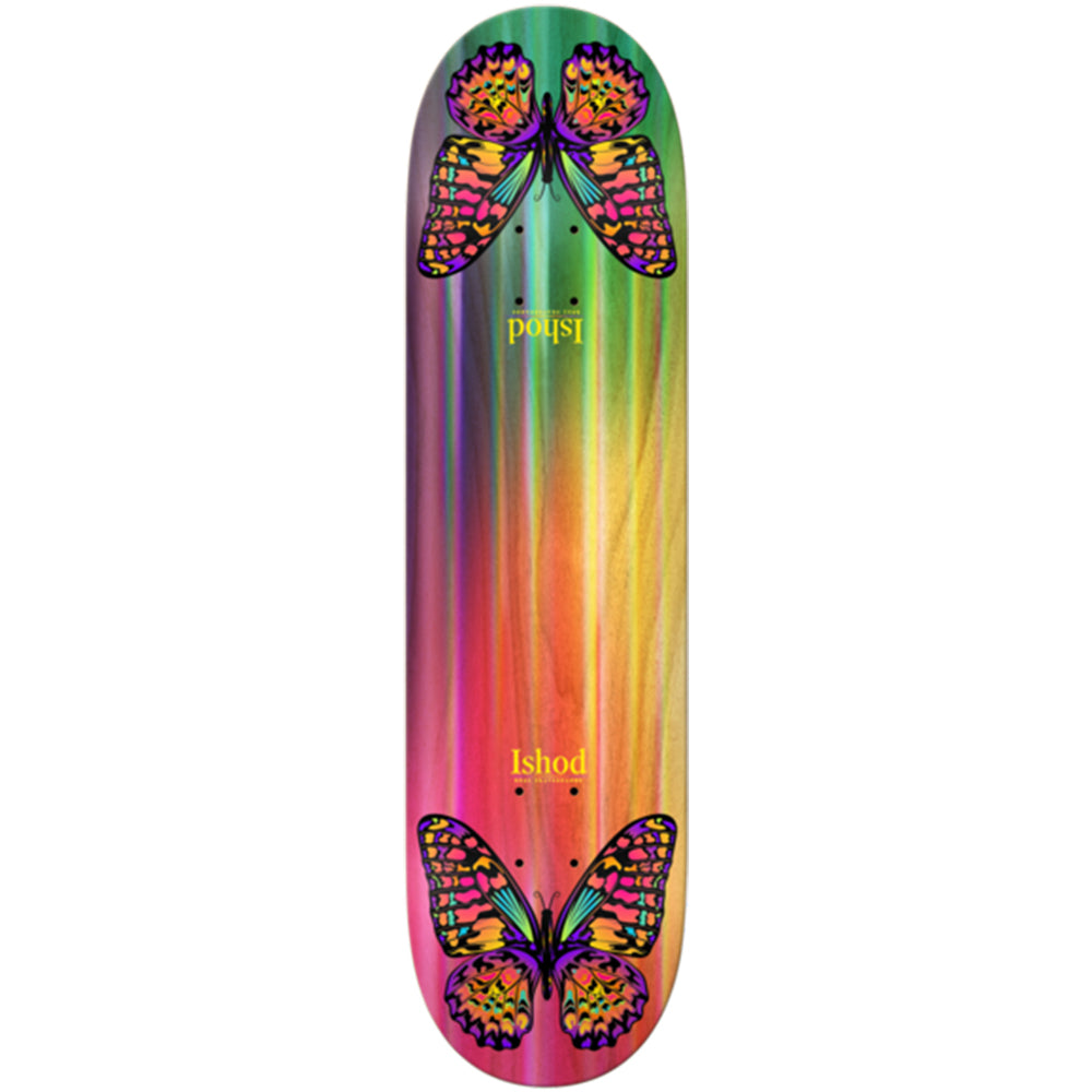 Real Ishod Wair Rainbow Monarch Twin Tail Easy Deck 8.5"