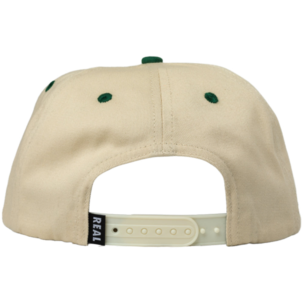 Real Fort Miley Cap Off White/Green