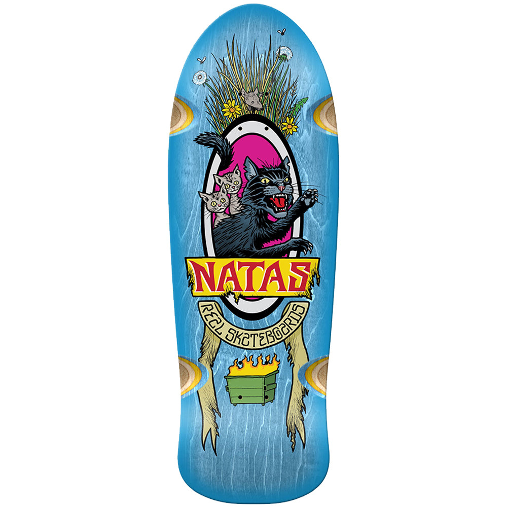 Real Natas SSD Panther Guest Wheels Blue Deck 10.8"