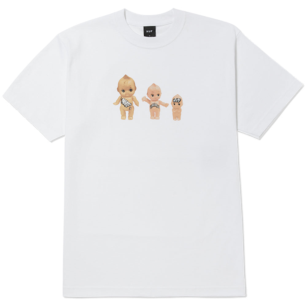 HUF Rizzo T Shirt White