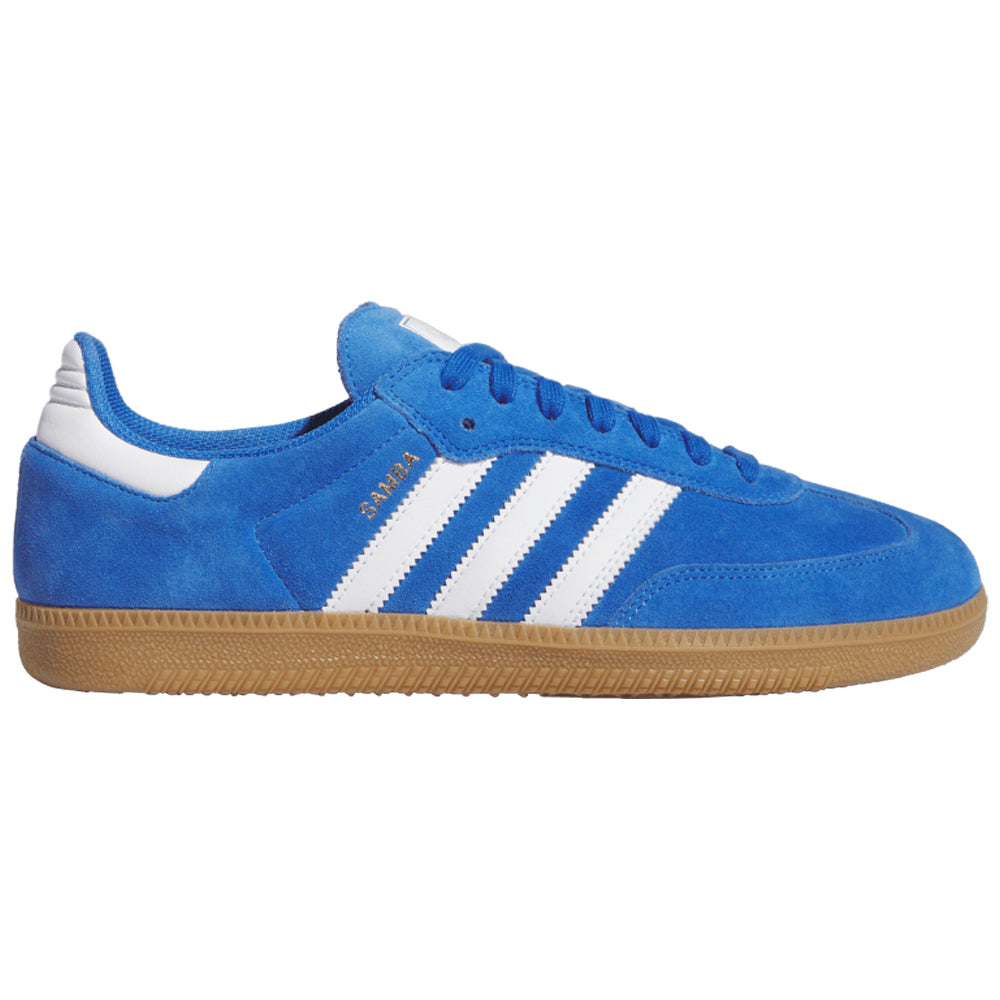 Adidas Samba ADV Shoes Bluebird/Ftwr White/Gold Metallic