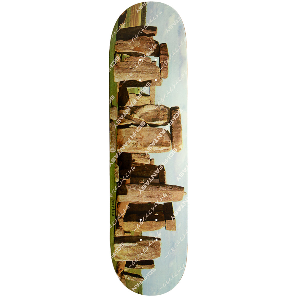 Sci-Fi Fantasy Jerry Hsu Stonehenge Skateboard Deck 8.5"