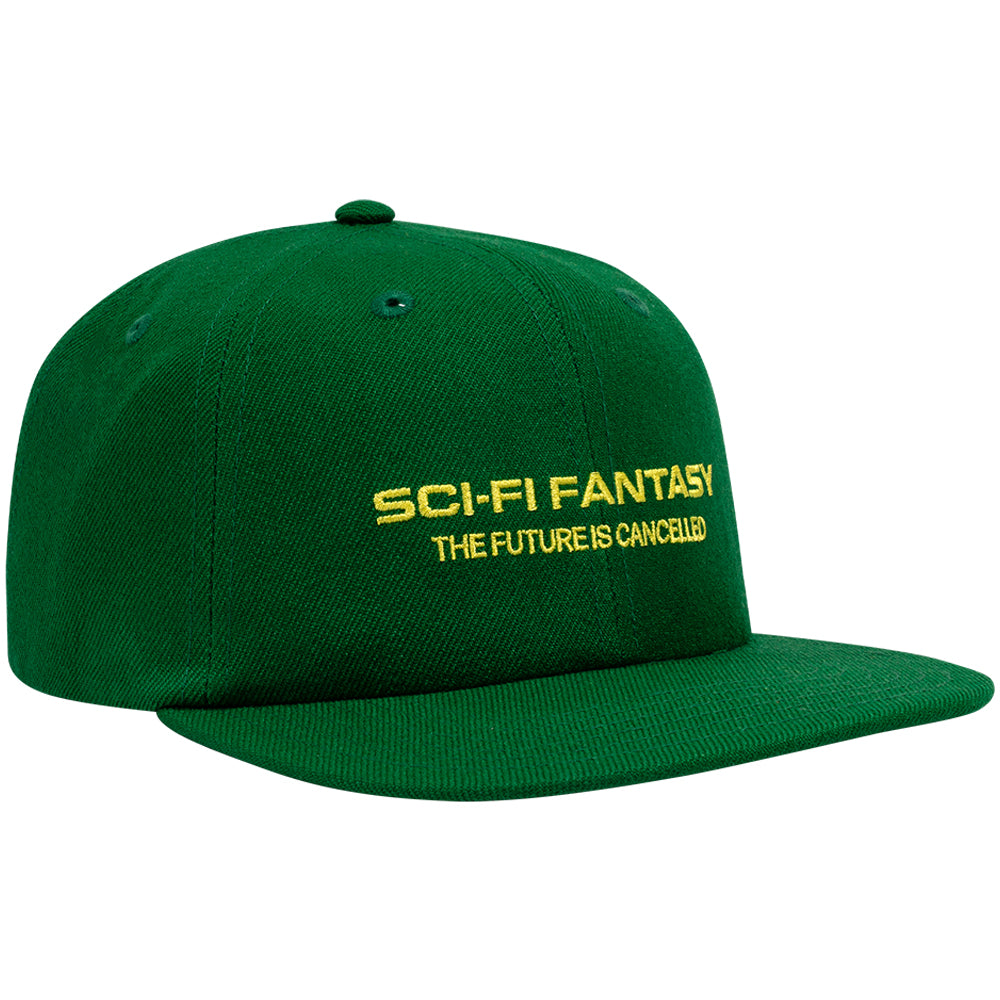 Sci-Fi Fantasy Future is Canceled Hat Green