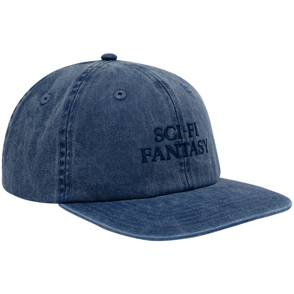 Sci-Fi Fantasy Washed Logo Hat Navy