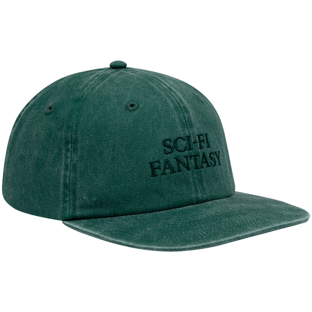 Sci-Fi Fantasy Washed Logo Hat Green