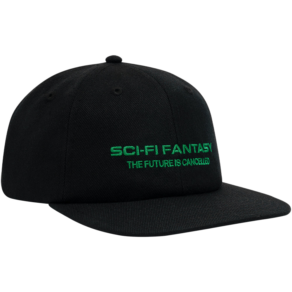 Sci-Fi Fantasy Future is Canceled Hat Black