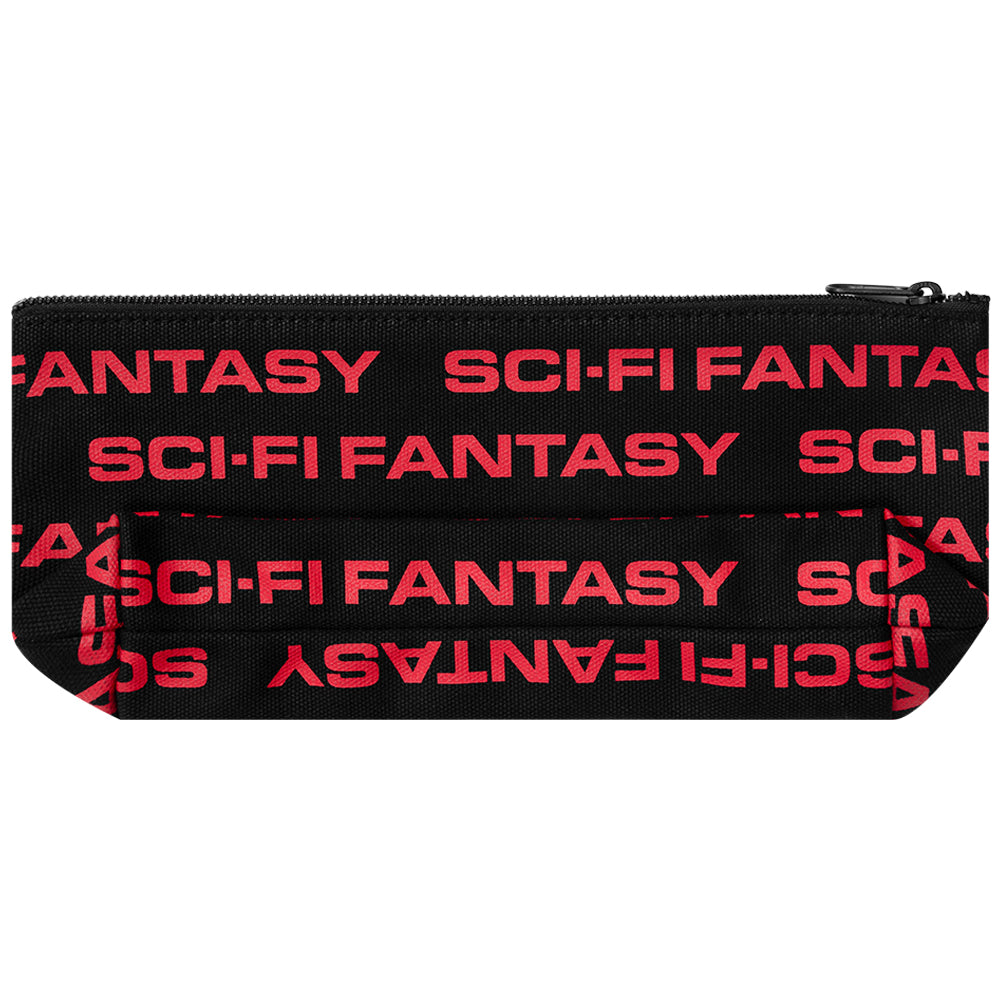 Sci-Fi Fantasy Pen Pouch Black