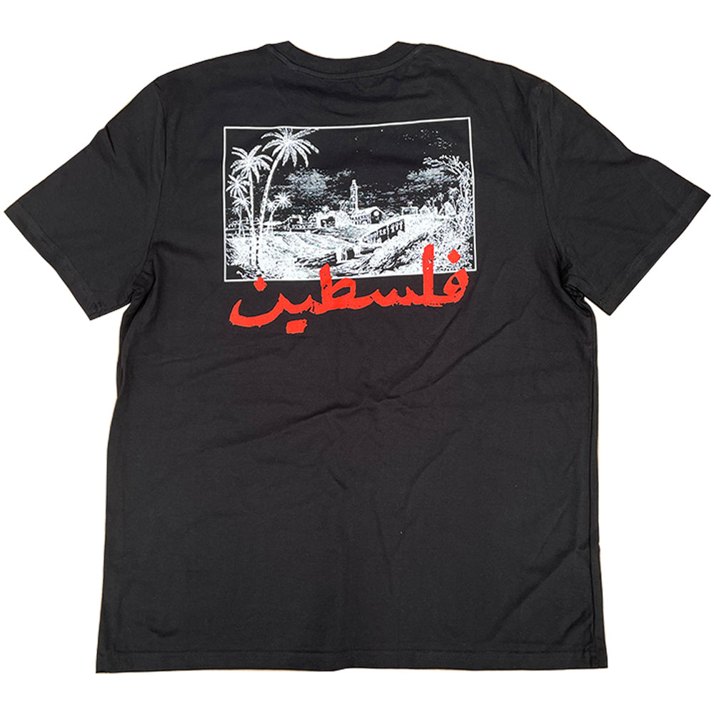 SkatePal Palms Tee Black