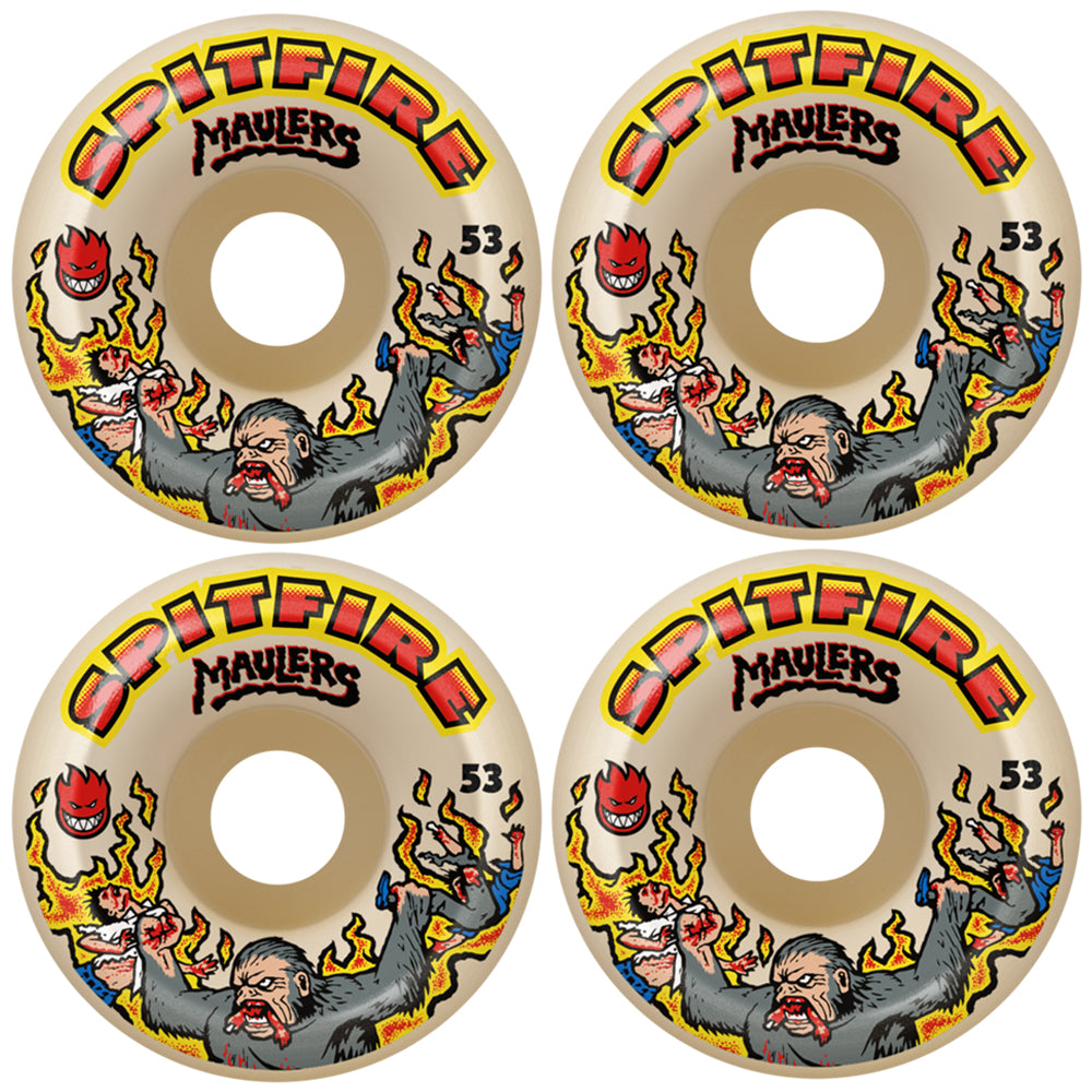 Spitfire Maulers Formula Four Conical Full 99du Wheels 53mm