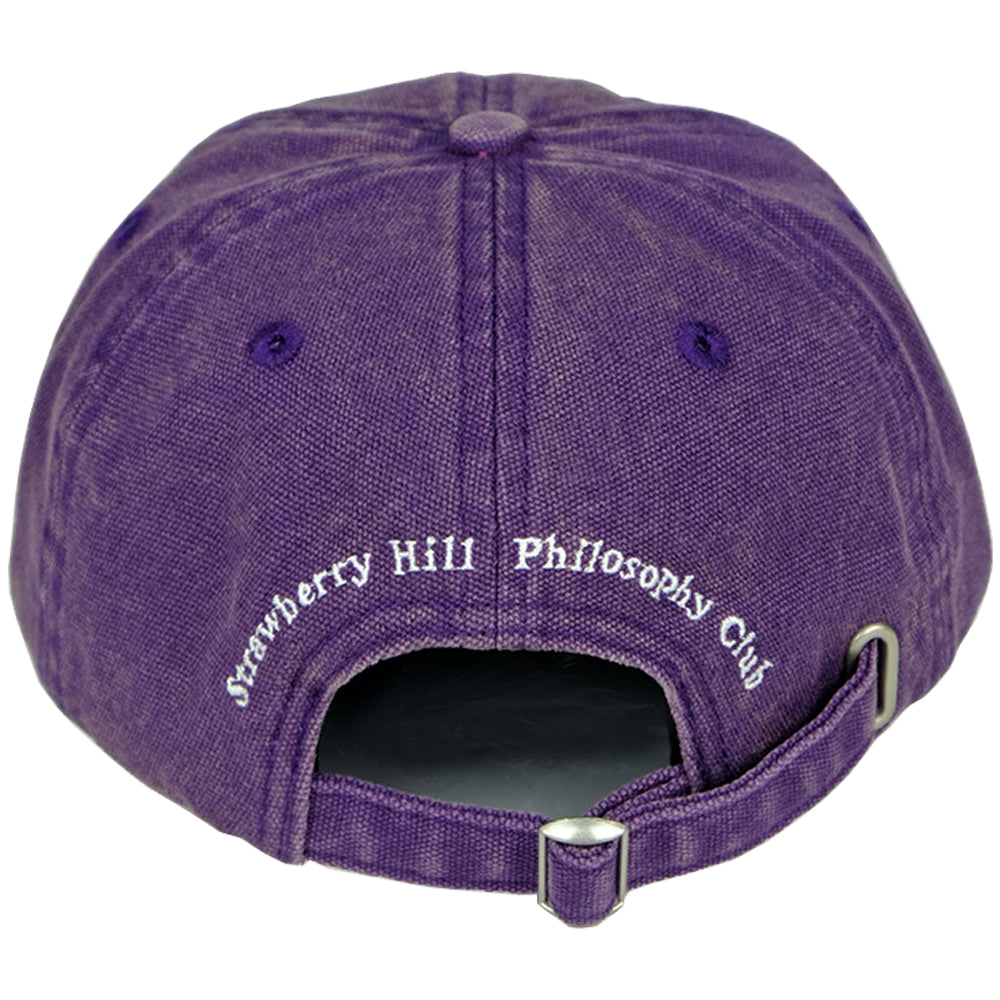 Strawberry Hill Philosophy Club Logo Cap Overdye Acai