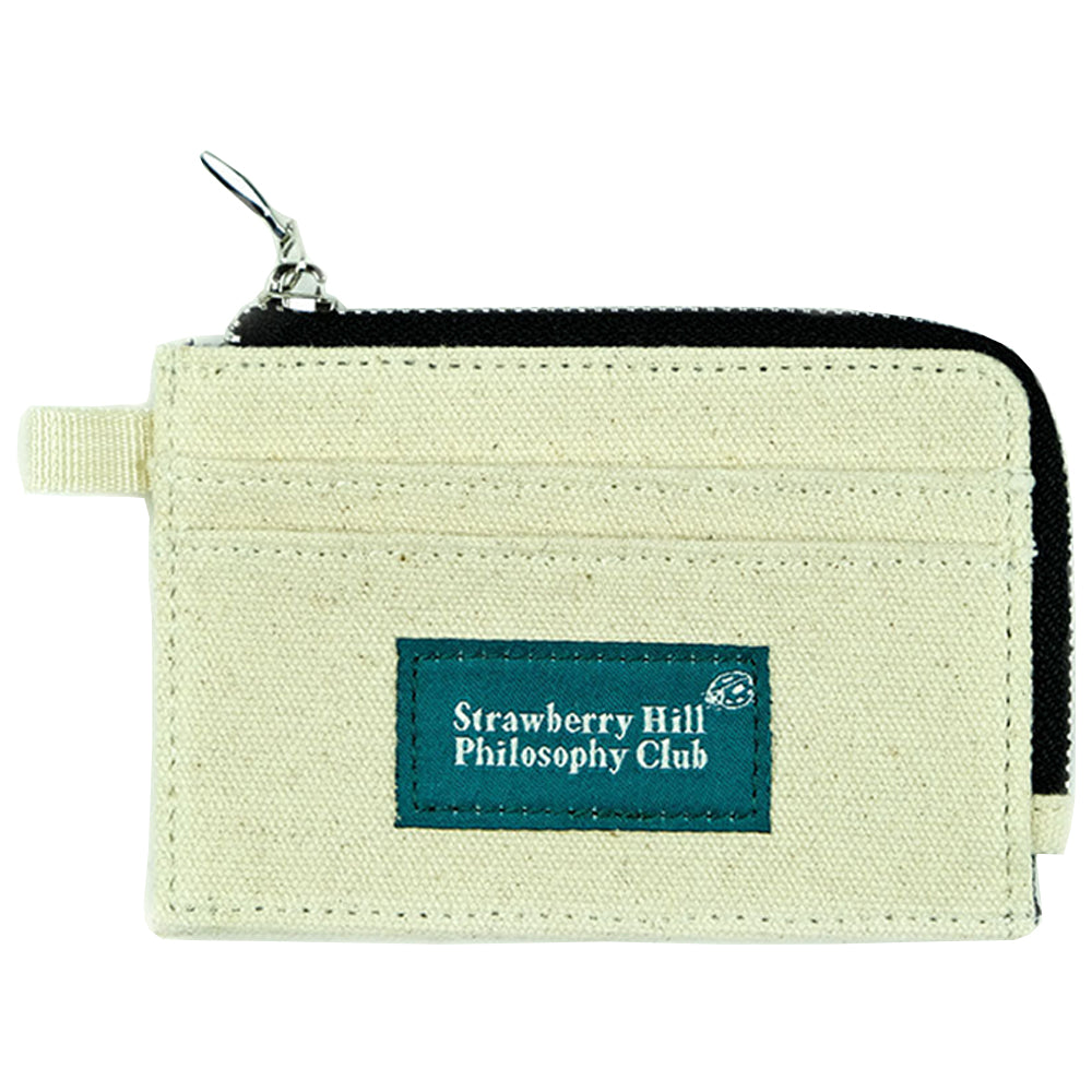 Strawberry Hill Philosophy Club Hemp Zipper Wallet