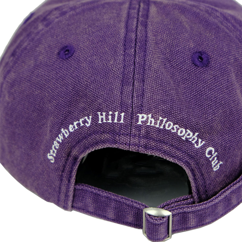 Strawberry Hill Philosophy Club Logo Cap Overdye Acai