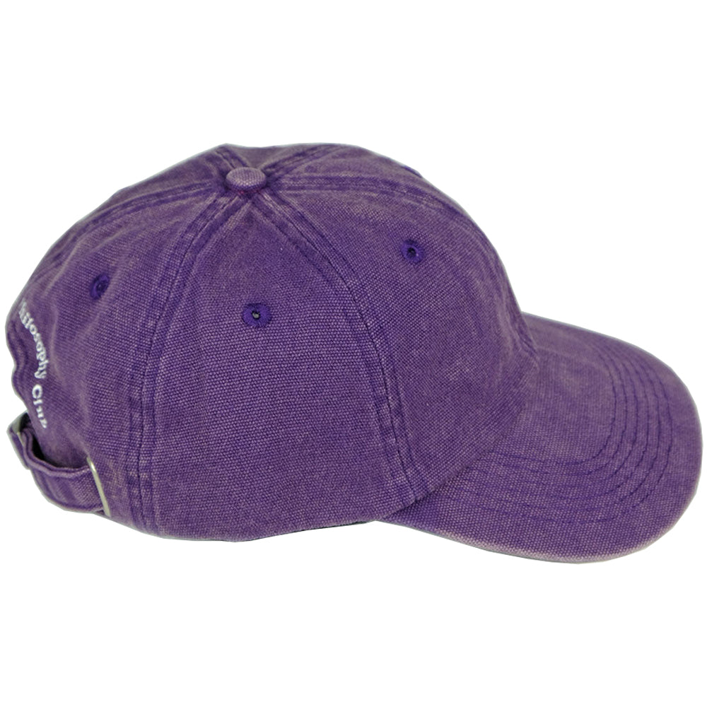 Strawberry Hill Philosophy Club Logo Cap Overdye Acai