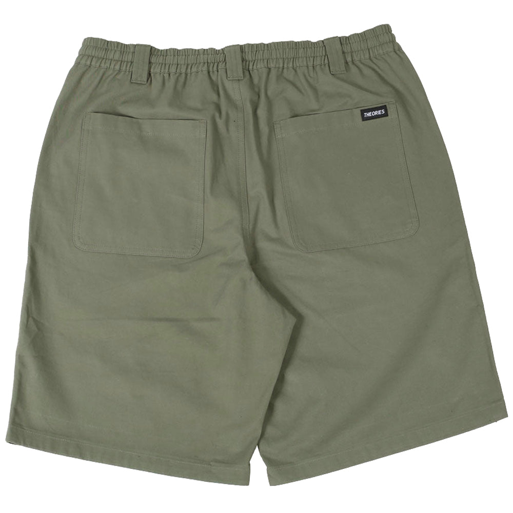 Theories Stamp Lounge Shorts Sage