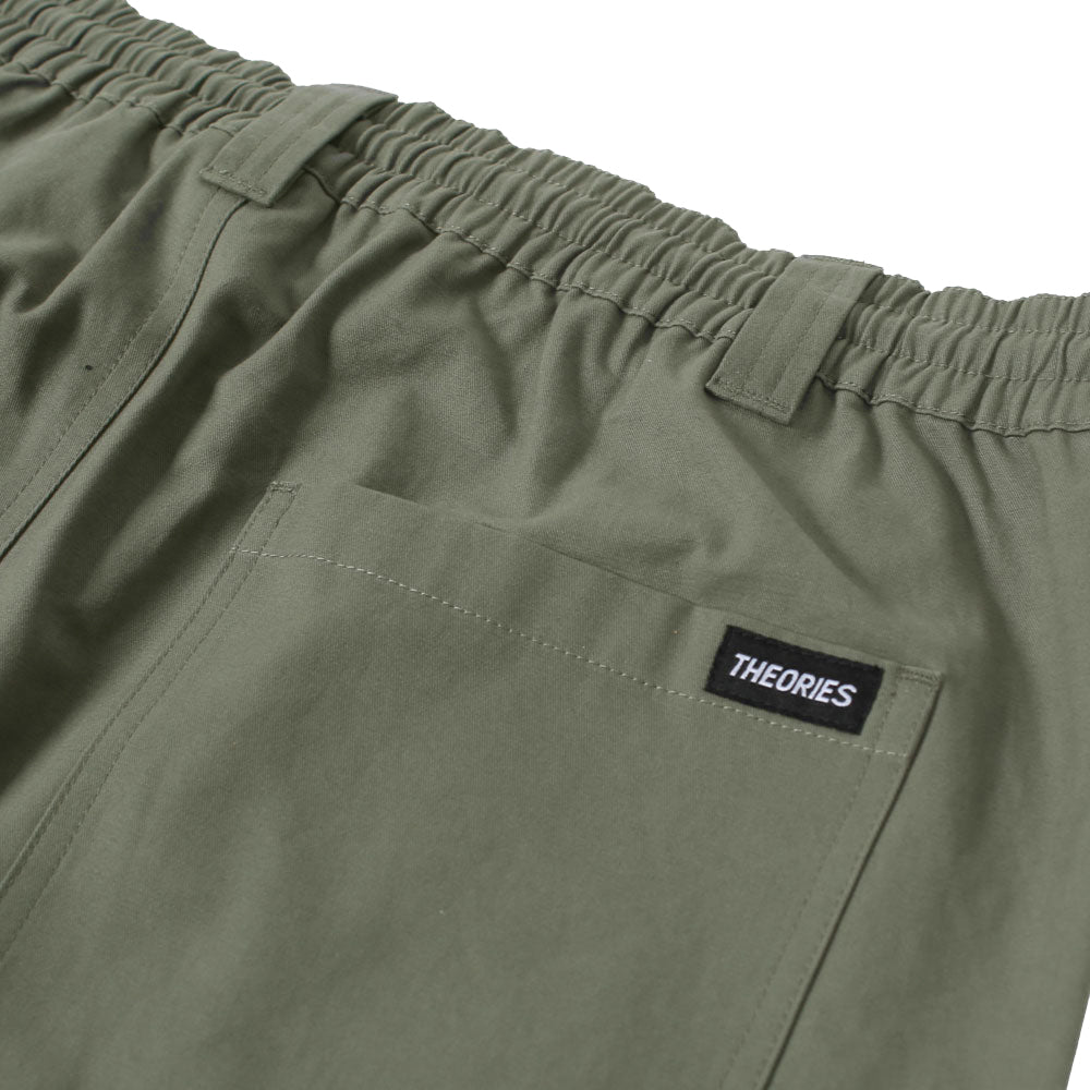 Theories Stamp Lounge Shorts Sage