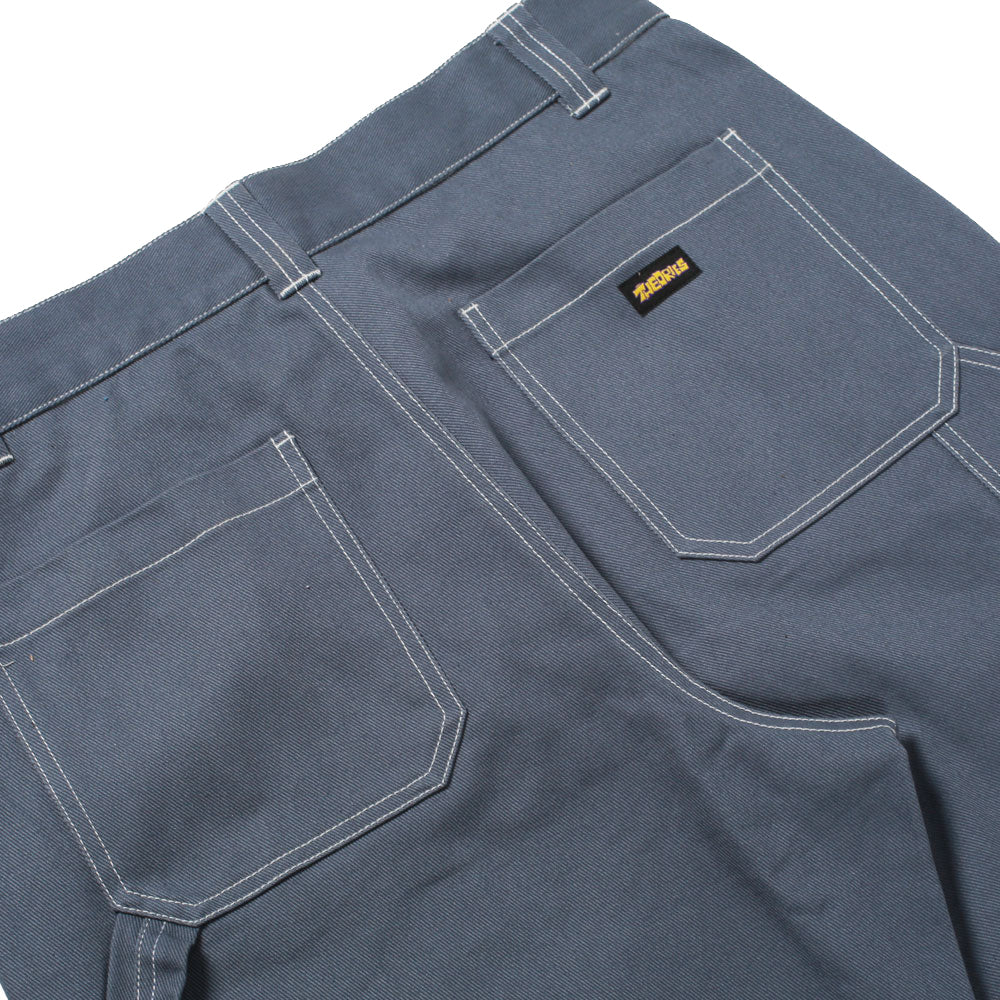 Theories Piano Trap Carpenter Pants Slate Blue Contrast Stitch