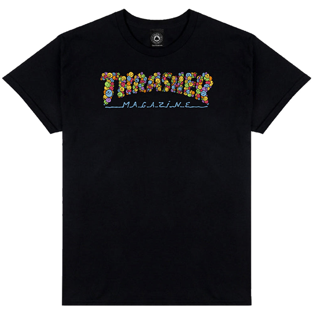 Thrasher Smile T Shirt Black