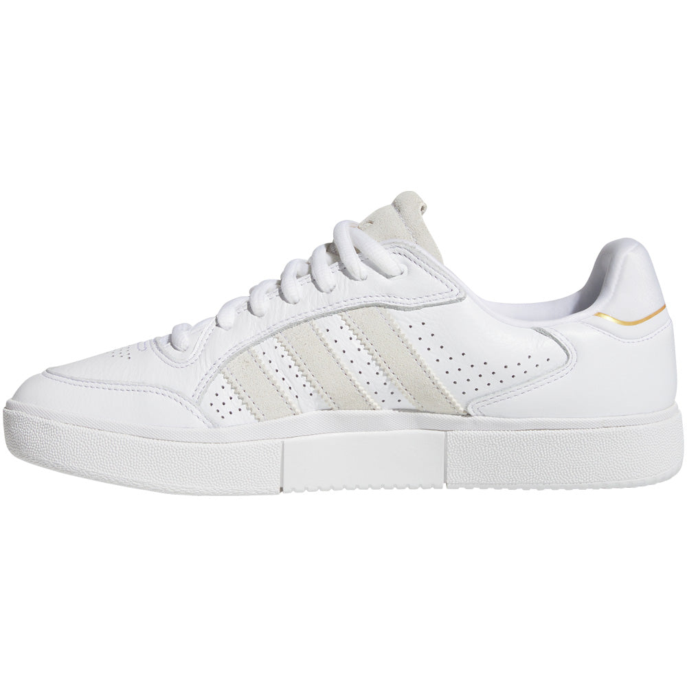 adidas Tyshawn Low Shoes Cloud White/Cloud White/Gold Metallic