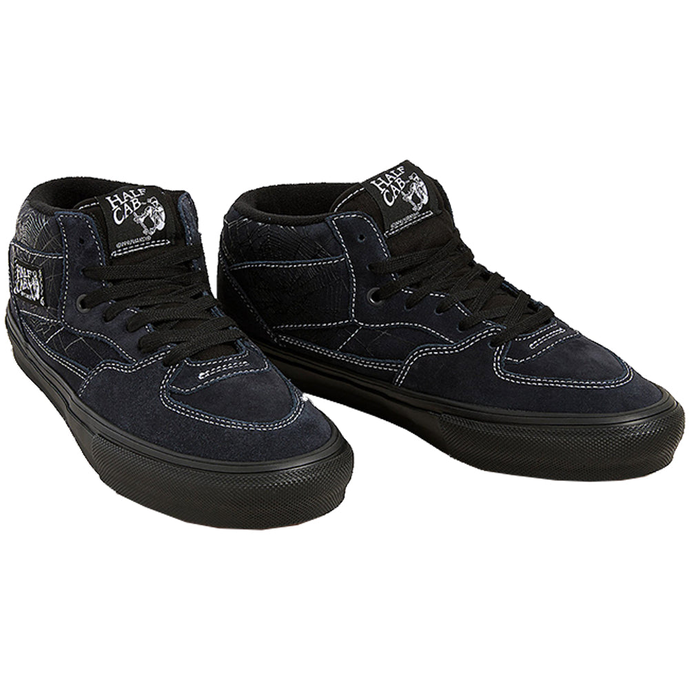 Vans Skate Half Cab Shoes Web Dark Grey/Black