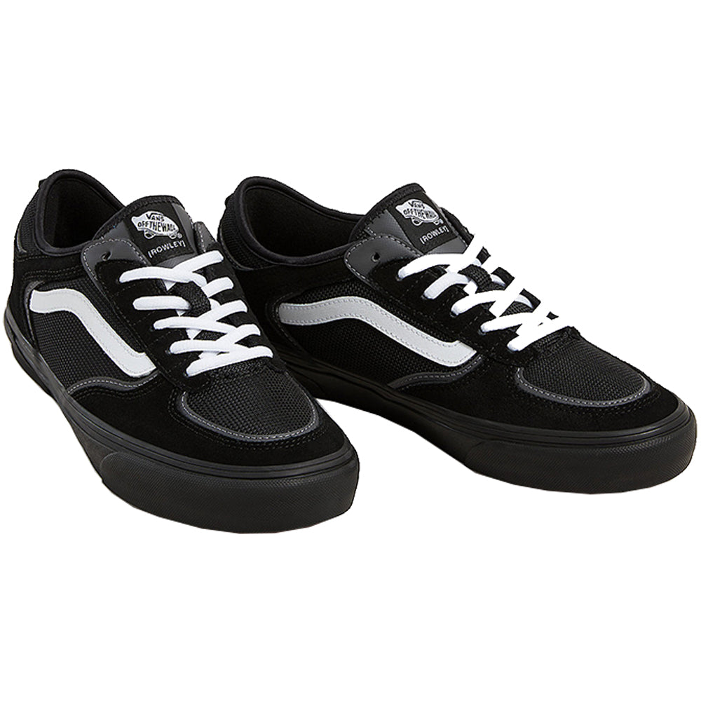 Vans Skate Rowley Shoes Black/White/Black