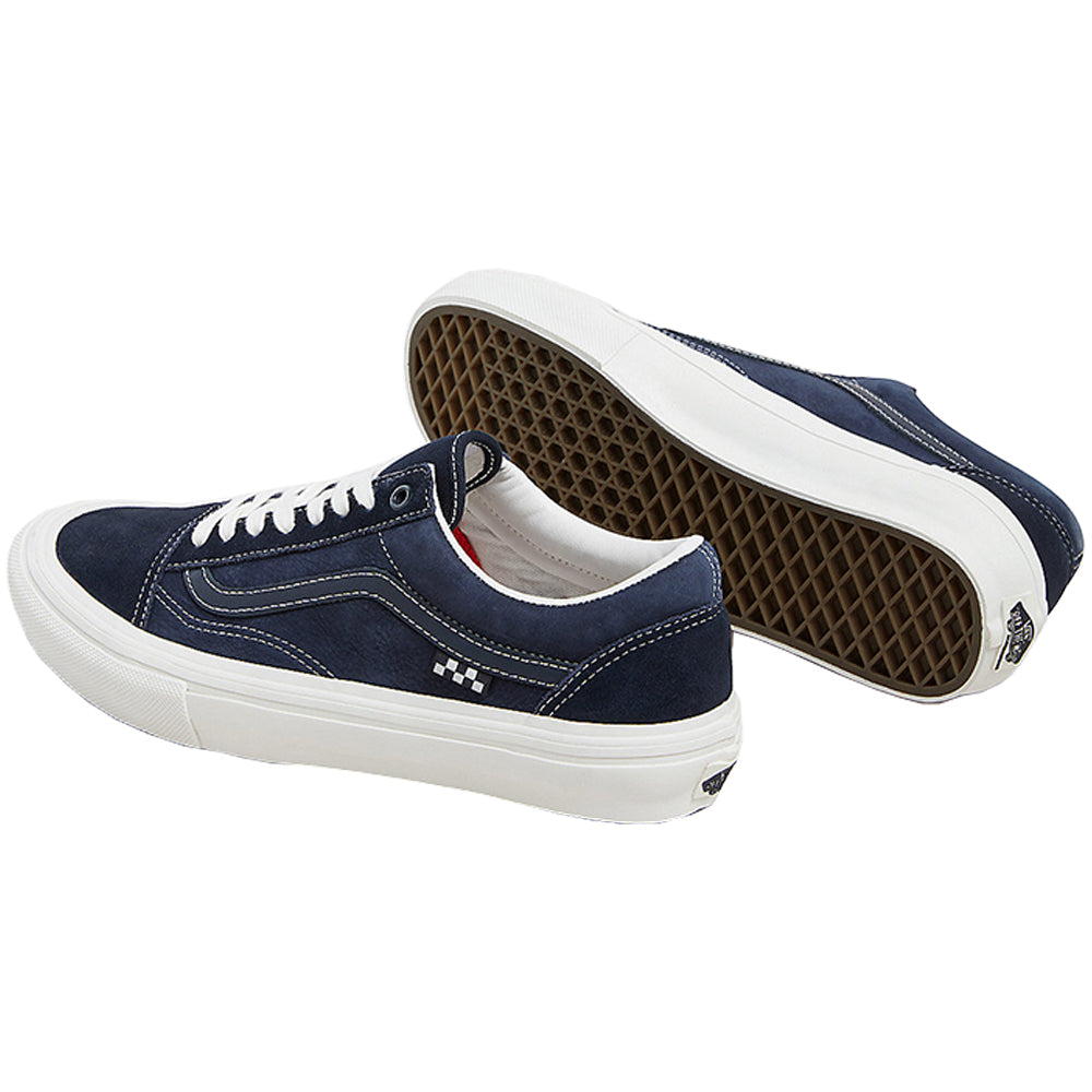 Vans Skate Old Skool Shoes Wrapped Deep Navy/Vintage White