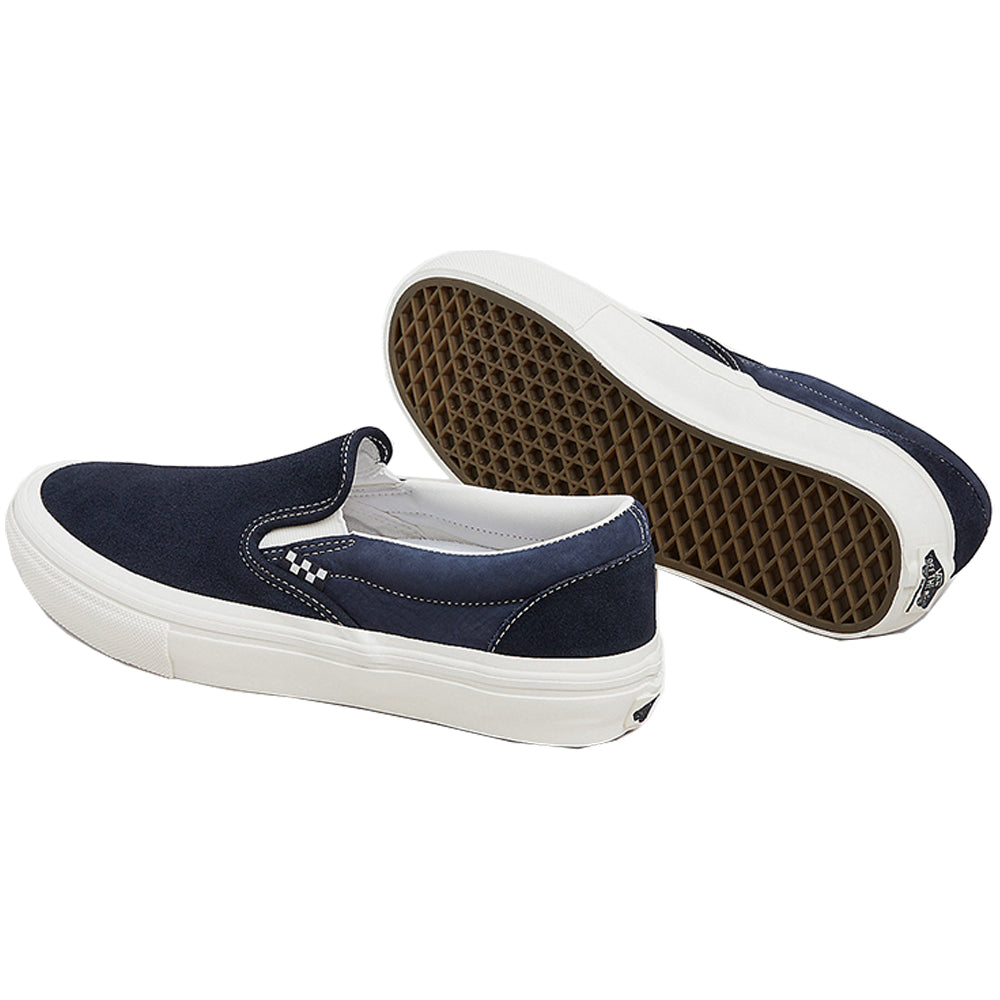 Vans Skate Slip-On Shoes Wrapped Deep Navy/Vintage